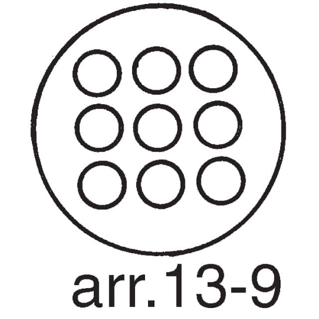 206705-2 TE Connectivity AMP Connectors  Alloggiamenti per connettori circolari